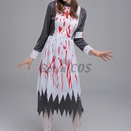 Scary Halloween Costumes Bloody Nurse Defender