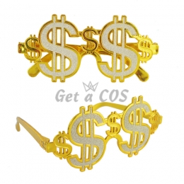 Halloween Decorations Dollar Sign Glasses