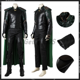 Thor Costume 3 Ragnarok Loki Cosplay - Customized