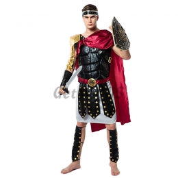 Men Halloween Costumes Roman Sldiers Clothes