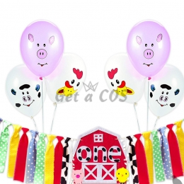 Birthdays Decoration Farm theme Pull The Flag