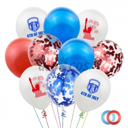 Holiday Decor Independence Day Sequined Balloons