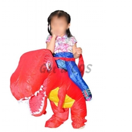 Inflatable Costumes Baby Red Dinosaur