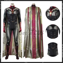 Avengers Costumes Infinity War Vision - Customized