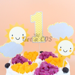 Birthdays Decoration Sun Flower Insert Card