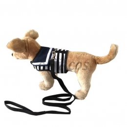 Pet Halloween Costumes Striped Sailor Suit