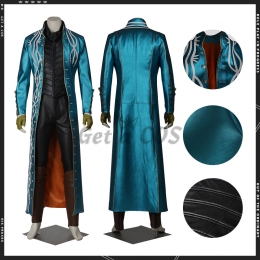 Movie Character Costumes Devil May Cry Virgil - Customized