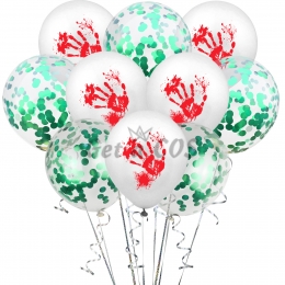 Halloween Decorations Horror Sequins Balloon