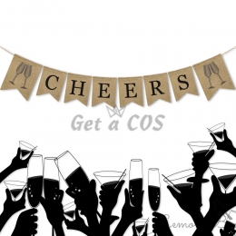 Holiday Decor Banquet Pull The Flag