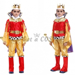 Boys Halloween Costumes King Suit