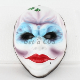 Halloween Mask Red Lips Ugly Girl