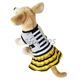 Pet Halloween Costumes Yellow Skirt