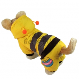Pet Halloween Costumes Bee Windbreaker