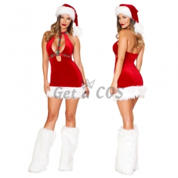 Sexy Halloween Costumes Attice Suspender Christmas Dress