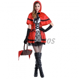 Fairy Tale Theme Halloween Costumes Little Red Riding Hood Same Style