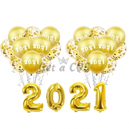 Holiday Decor 2021 New Year Balloon