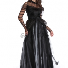 Zombie Halloween Costume Ghost Bride Dress