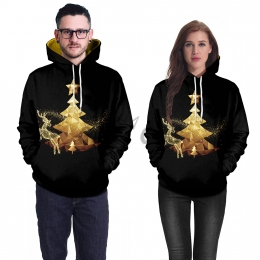 Couples Halloween Costumes Christmas Tree Elk Print