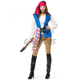 Couples Women Halloween Costumes Pirate Style