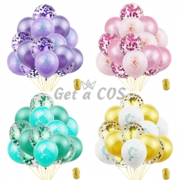 Wedding Decorations Mermaid Confetti Balloon