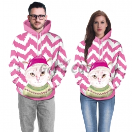 Couples Halloween Costumes Fun Cat Christmas Top