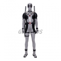 Deadpool Costumes White Cosplay - Customized