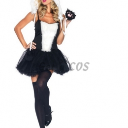 Women Halloween Costumes Leopard Panda Suit