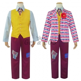 Clown Costumes The Joker Cosplay Suit