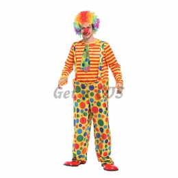 Clown Costumes Color Circle Steel Ring