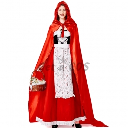 Vampire Little Red Riding Hood Cloak Women Costume