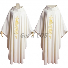 Nun Costumes Embroidery Robe