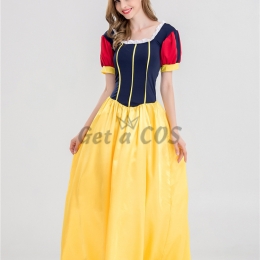 Women Halloween Costumes Snow White Uniform