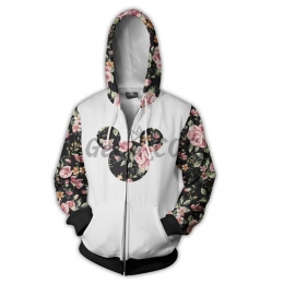 Anime Costumes for Halloween Mickey Mouse Print