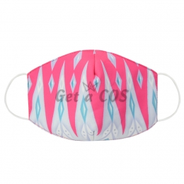 Halloween Face Mask Ice and Snow Pattern