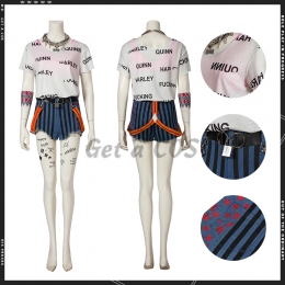 Harley Quinn Costume Birds of Prey Easy Use Edition - Customized