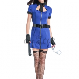 Sexy Halloween Costumes Policewoman Club Style