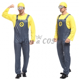 Minion Costume Yellow Men Soldier