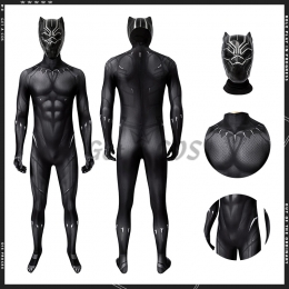 Superhero Costumes Black Panther T'Challa - Customized