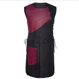 Men Halloween Costumes Medieval Sleeveless Vest