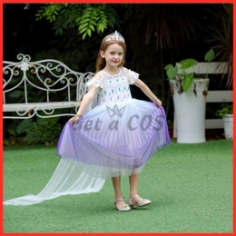 Girls Halloween Costumes Princess Aisha Gradient Style