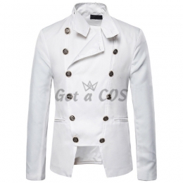 Renaissance Costumes For Men Women Double Breasted