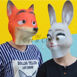 Halloween Decorations Crazy Animal City Mask