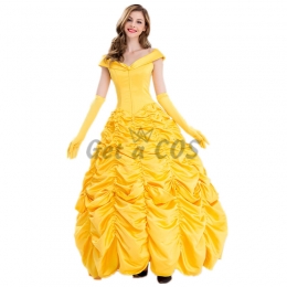 Halloween Costume Beauty And Beast Princess Bell Dress