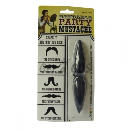 Halloween Makeup Fake Black Beard