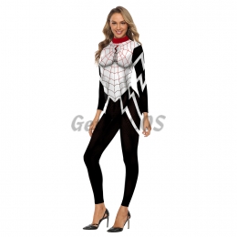 Women Halloween Costumes Masked Gwen Pattern