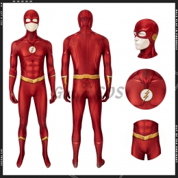 Superhero Costumes The Flash Season Barry Allen - Customized
