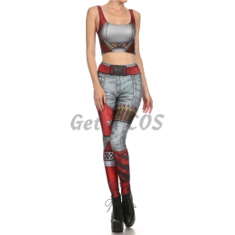 Women Halloween Costumes Overwatch Casual Suit