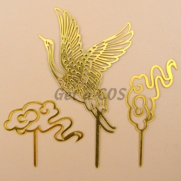 Birthdays Decoration Acrylic Cake Insert Card