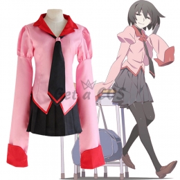 Women Halloween Costumes Bakemonogatari Uniform