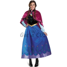 Halloween Costume Ice And Snow Anna Dress